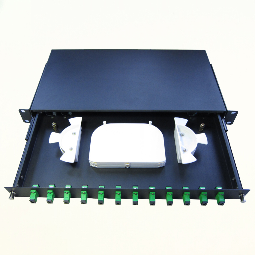 24 Fiber Drawer Type Patch Panel